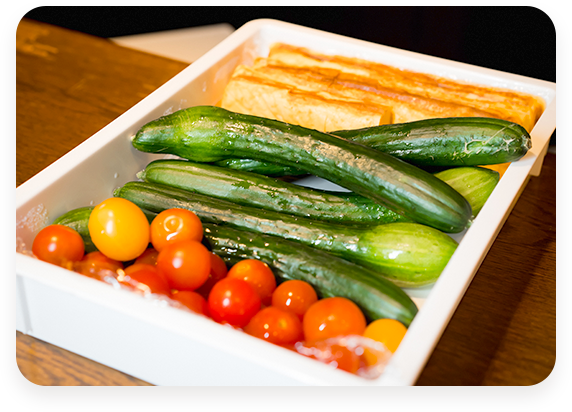 岐阜県産食材を使用した、地産地消弁当